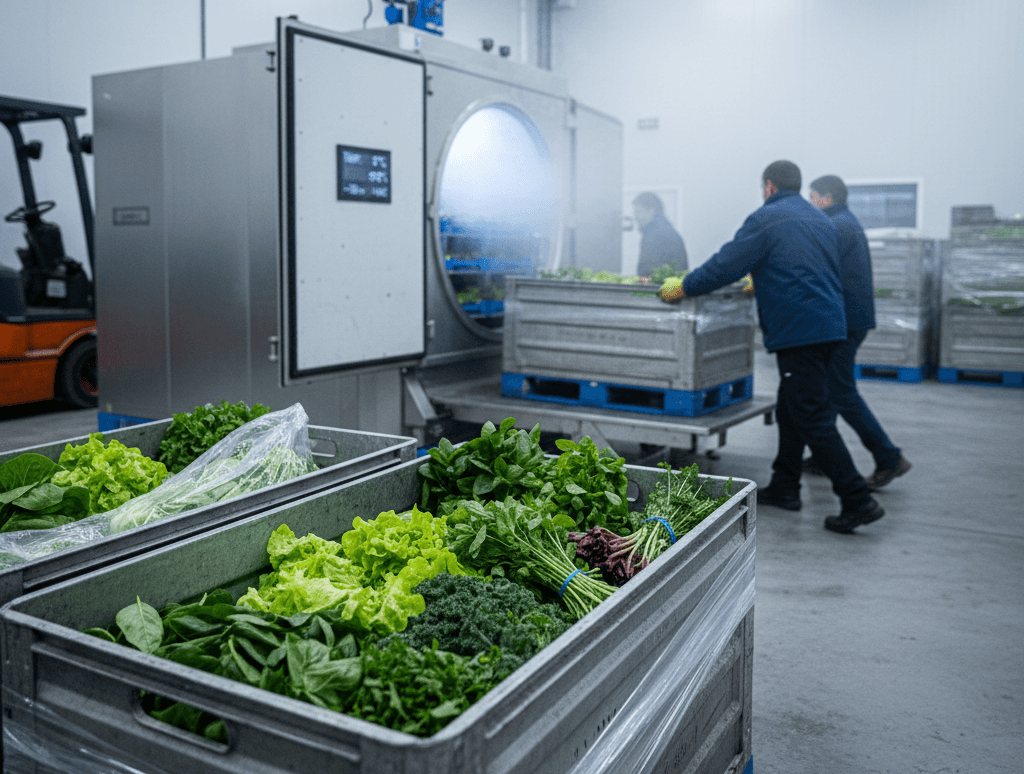 Cold Chain Transfer & Vacuum Cooling